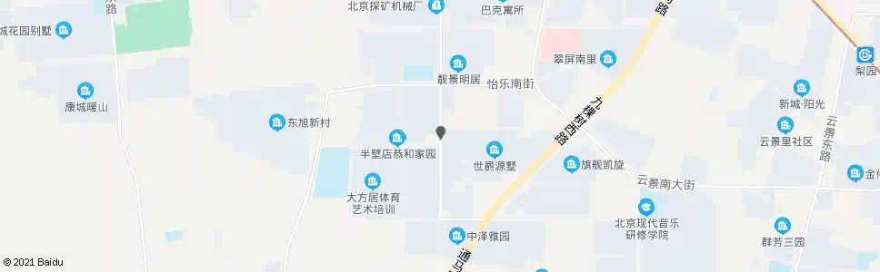 北京通州半壁店新村_公交站地图_北京公交_妙搜公交查询2024