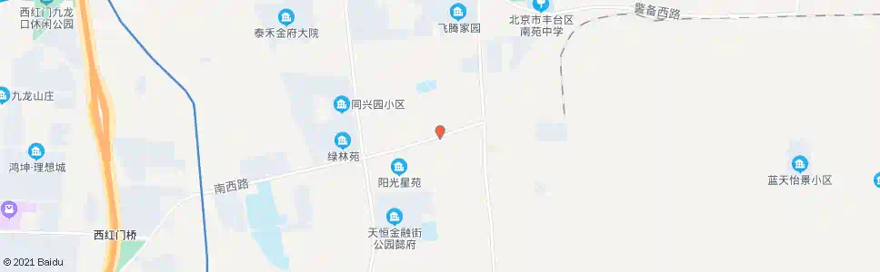 北京西营房_公交站地图_北京公交_妙搜公交查询2024