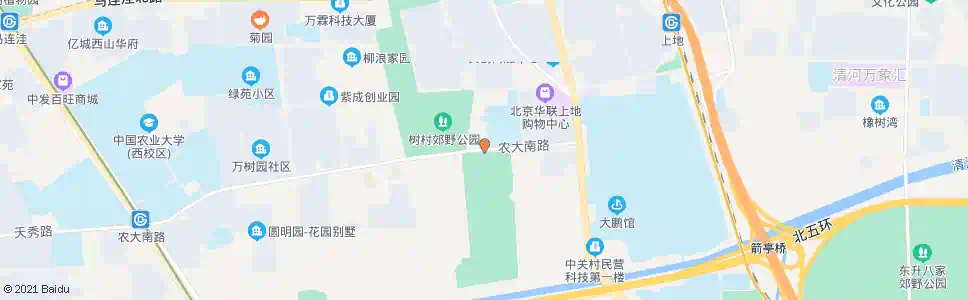 北京树村东口_公交站地图_北京公交_妙搜公交查询2024