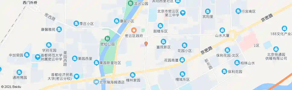 北京密云鼓楼_公交站地图_北京公交_妙搜公交查询2024