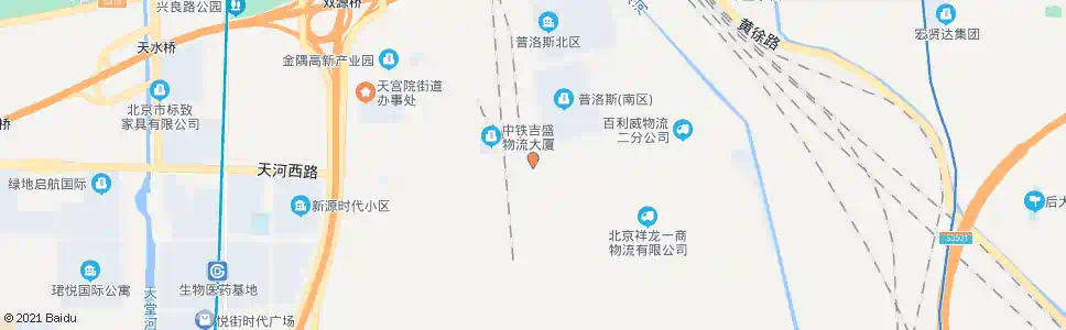 北京天河北路_公交站地图_北京公交_妙搜公交查询2024