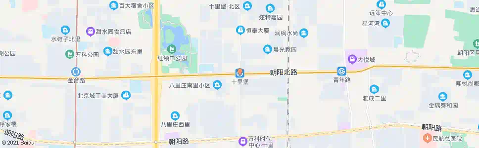 北京二十里堡_公交站地图_北京公交_妙搜公交查询2024