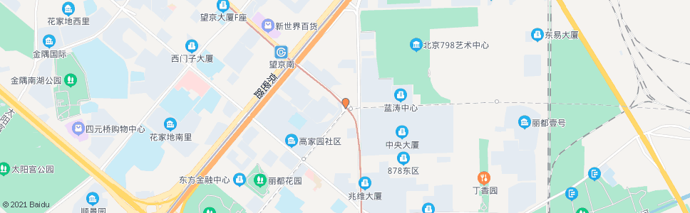 北京高家园_公交站地图_北京公交_妙搜公交查询2024