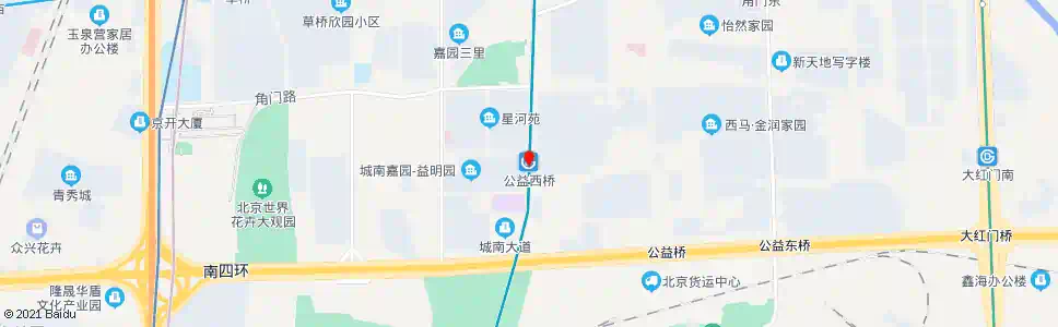 北京地铁公益西桥站_公交站地图_北京公交_妙搜公交查询2024