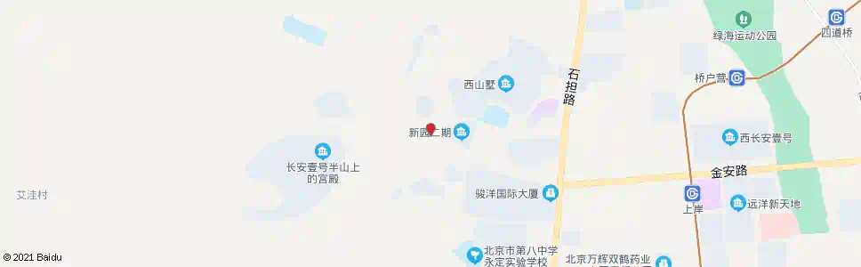 北京冯西园东_公交站地图_北京公交_妙搜公交查询2024