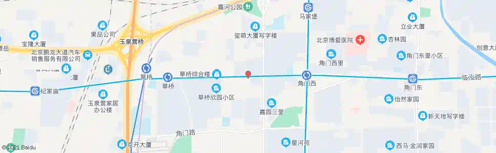 北京北甲地_公交站地图_北京公交_妙搜公交查询2024