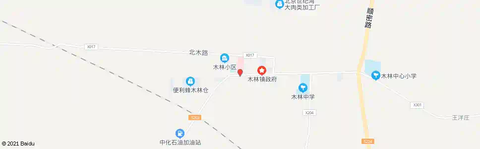 北京木林开发区_公交站地图_北京公交_妙搜公交查询2024