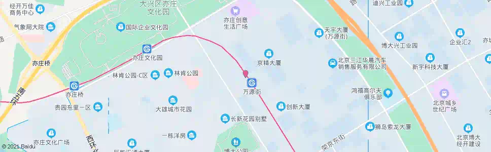 北京万源街西口_公交站地图_北京公交_妙搜公交查询2024