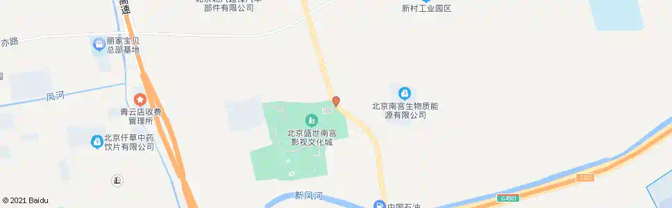 北京北普陀影视城_公交站地图_北京公交_妙搜公交查询2024