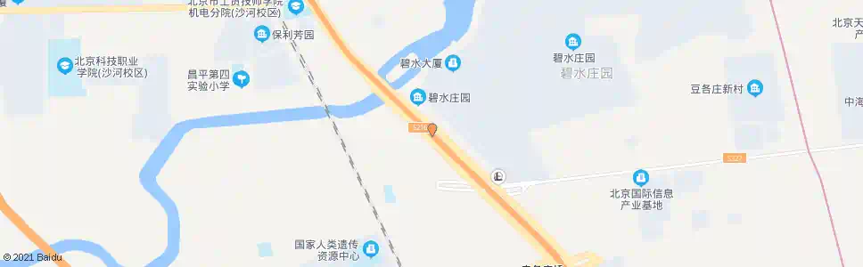 北京碧水庄园_公交站地图_北京公交_妙搜公交查询2024