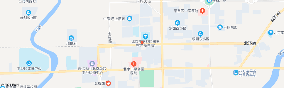北京平谷五中_公交站地图_北京公交_妙搜公交查询2024