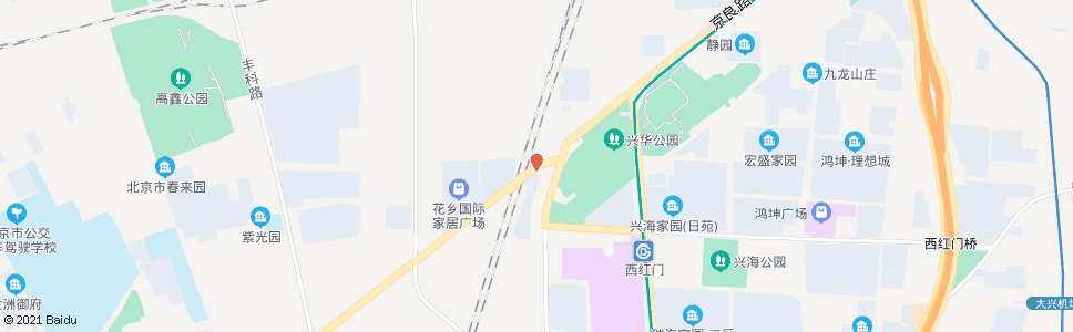 北京高立庄_公交站地图_北京公交_妙搜公交查询2024
