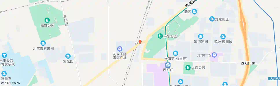 北京高立庄_公交站地图_北京公交_妙搜公交查询2024