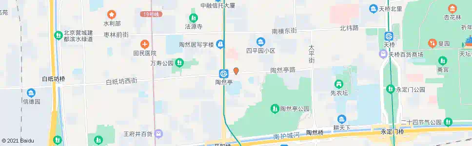 北京自新路口东_公交站地图_北京公交_妙搜公交查询2024