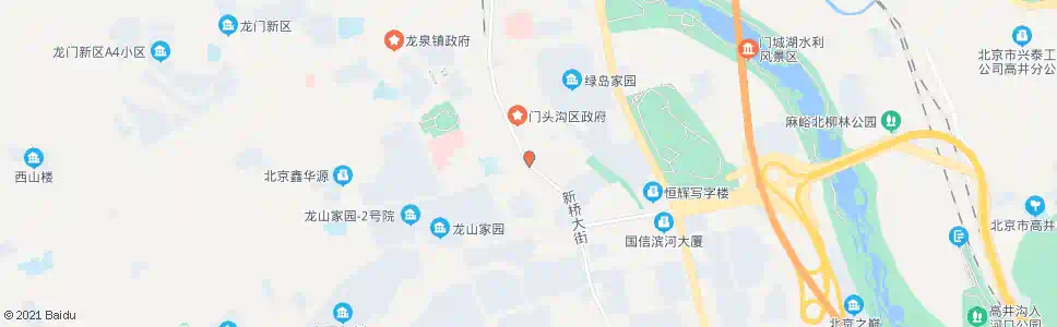 北京新桥大街_公交站地图_北京公交_妙搜公交查询2024