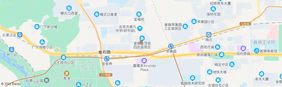 北京金顶街三区_公交站地图_北京公交_妙搜公交查询2024