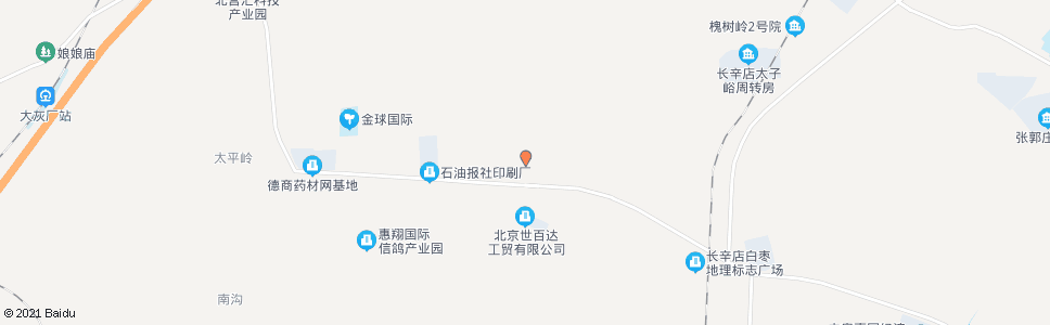 北京闫庄子_公交站地图_北京公交_妙搜公交查询2024