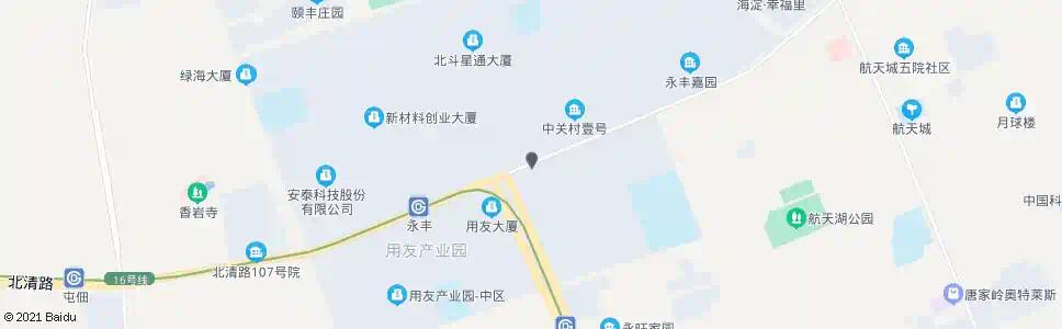 北京永丰路口东_公交站地图_北京公交_妙搜公交查询2024