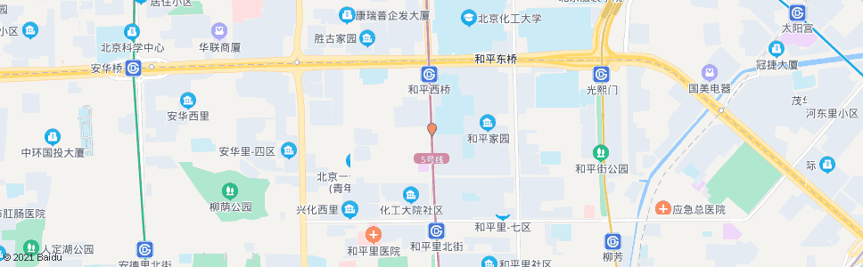 北京和平西桥南_公交站地图_北京公交_妙搜公交查询2024