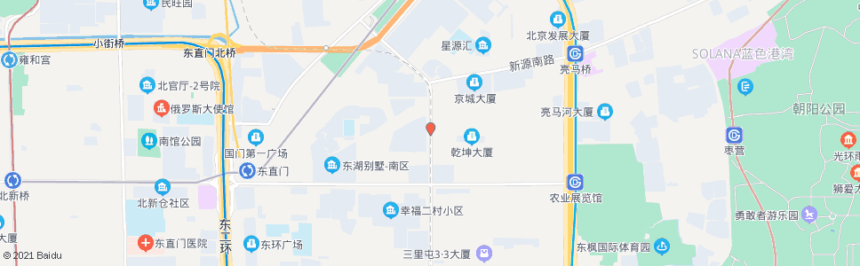 北京塔园村_公交站地图_北京公交_妙搜公交查询2024