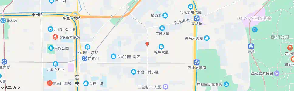 北京塔园村_公交站地图_北京公交_妙搜公交查询2024