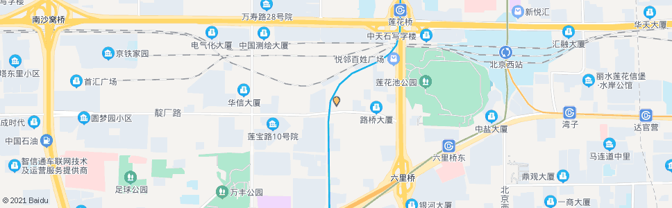 北京马官营_公交站地图_北京公交_妙搜公交查询2024