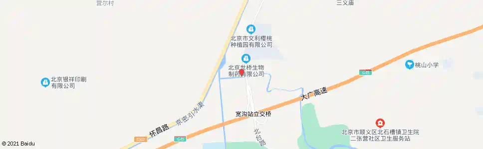 北京李家史山_公交站地图_北京公交_妙搜公交查询2024