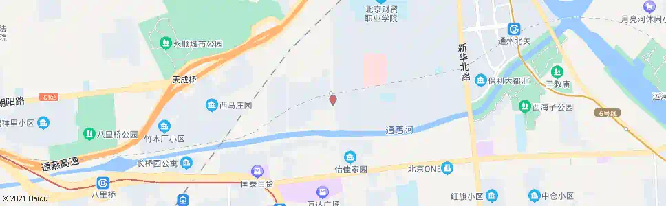 北京通惠北路南口_公交站地图_北京公交_妙搜公交查询2024