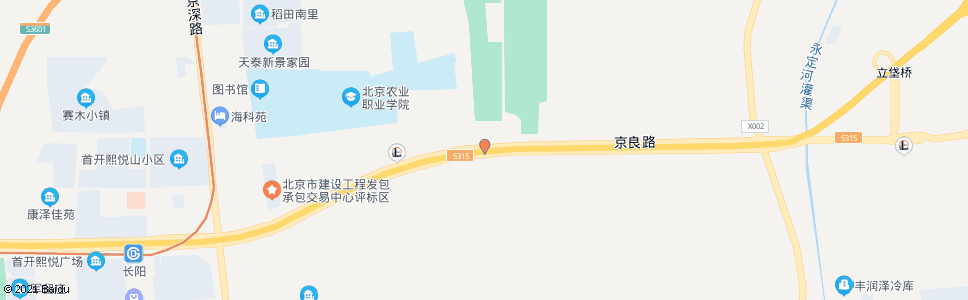 北京永立桥西_公交站地图_北京公交_妙搜公交查询2024
