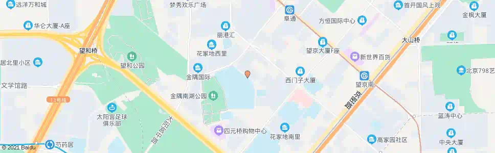 北京花家地南街_公交站地图_北京公交_妙搜公交查询2024