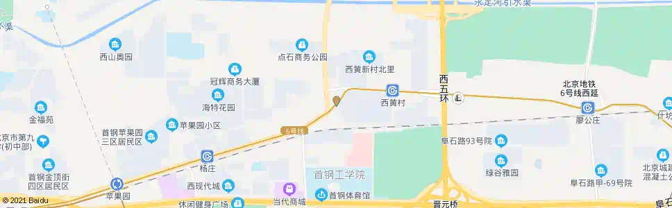 北京西黄村西口_公交站地图_北京公交_妙搜公交查询2024