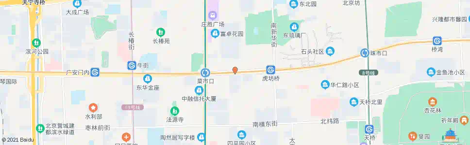 北京果子巷_公交站地图_北京公交_妙搜公交查询2024