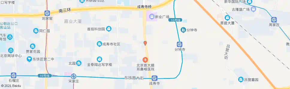 北京成寿寺路中街_公交站地图_北京公交_妙搜公交查询2024