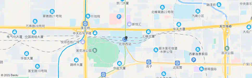 北京红寺西_公交站地图_北京公交_妙搜公交查询2024