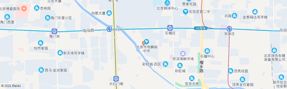 北京南顶村_公交站地图_北京公交_妙搜公交查询2024