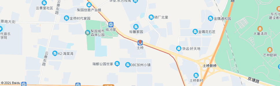 北京土桥站_公交站地图_北京公交_妙搜公交查询2024