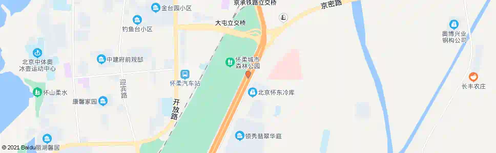 北京怀柔建材市场_公交站地图_北京公交_妙搜公交查询2024