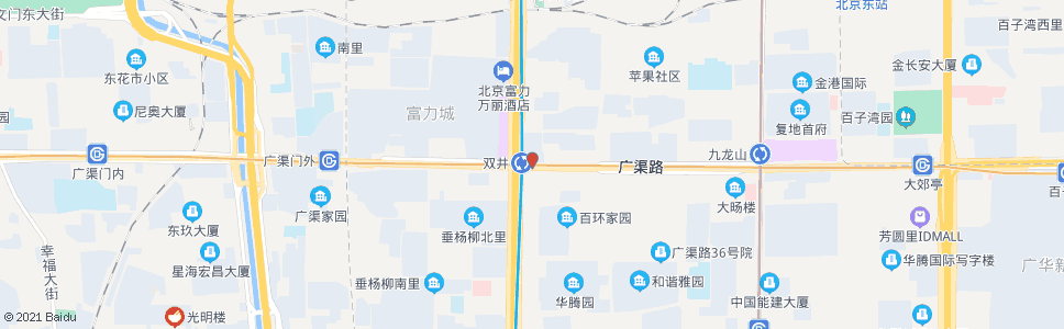 北京双井_公交站地图_北京公交_妙搜公交查询2024
