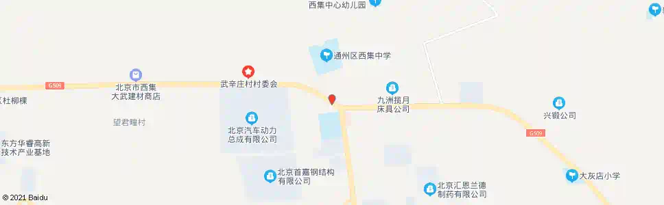 北京西集环岛_公交站地图_北京公交_妙搜公交查询2024