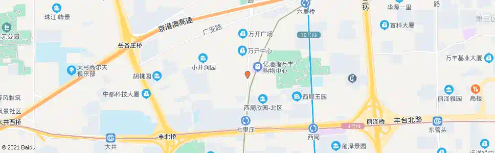 北京于庄子_公交站地图_北京公交_妙搜公交查询2024