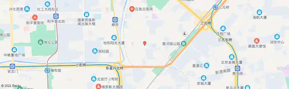 北京柳芳南里_公交站地图_北京公交_妙搜公交查询2024