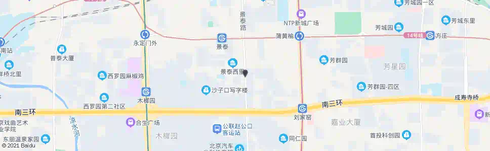 北京定安路_公交站地图_北京公交_妙搜公交查询2024