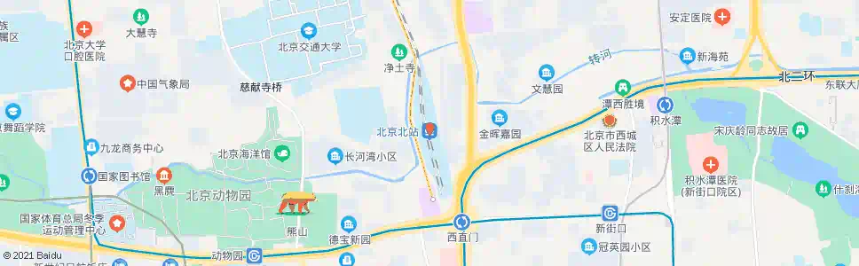 北京北一街_公交站地图_北京公交_妙搜公交查询2024