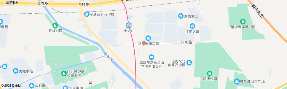 北京鸿博家园_公交站地图_北京公交_妙搜公交查询2024