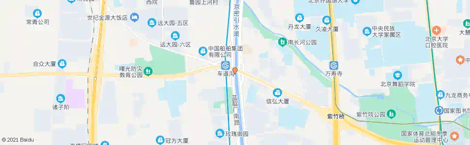 北京车道沟桥_公交站地图_北京公交_妙搜公交查询2024