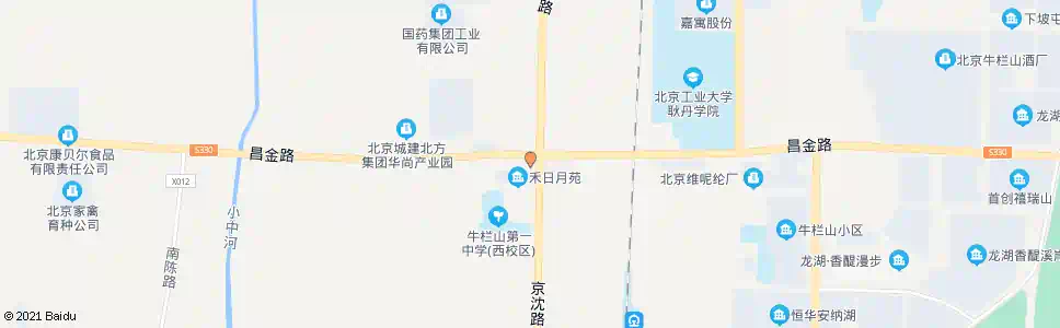 北京牛栏山路口_公交站地图_北京公交_妙搜公交查询2024