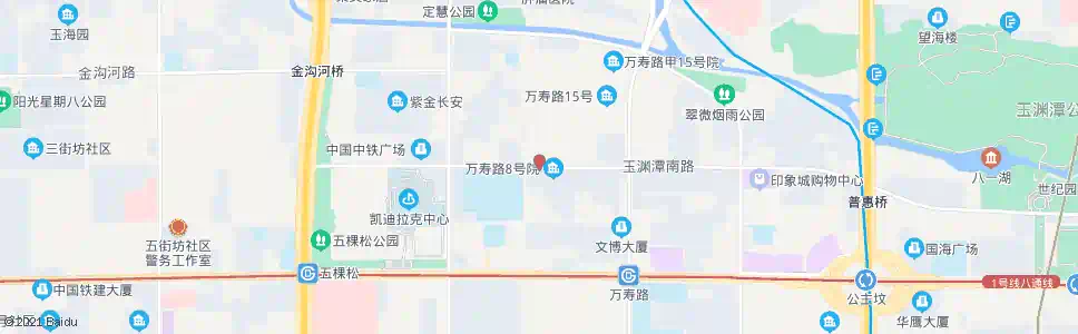 北京万寿庄_公交站地图_北京公交_妙搜公交查询2024