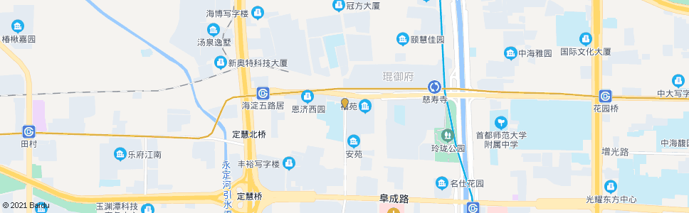 北京恩济西街_公交站地图_北京公交_妙搜公交查询2024