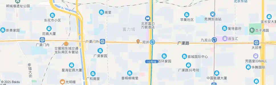 北京双井桥西_公交站地图_北京公交_妙搜公交查询2024