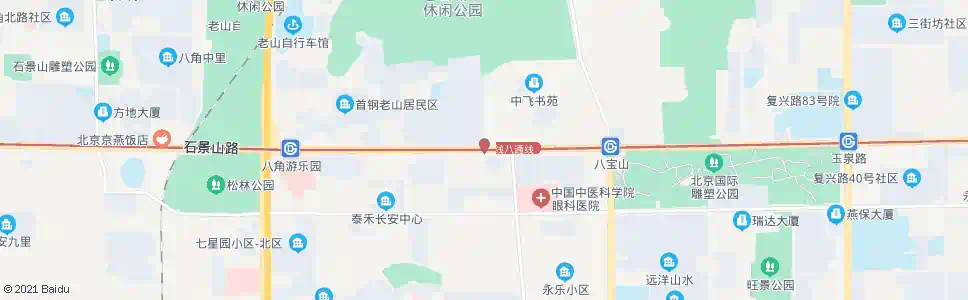 北京老山_公交站地图_北京公交_妙搜公交查询2024